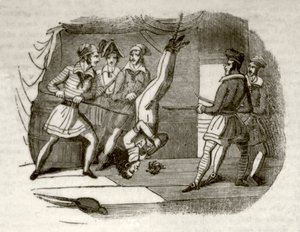 द डेथ गैली, या, द पाइरेट शूनर, c.1837 द्वारा अज्ञात कलाकार