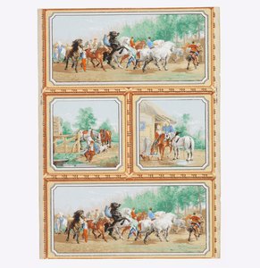 घोड़ा मेला द्वारा अज्ञात कलाकार