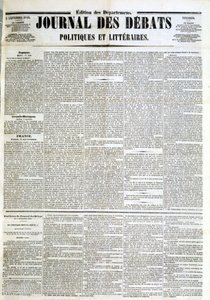 05/09/1845 के वाद-विवाद का जर्नल द्वारा अज्ञात कलाकार