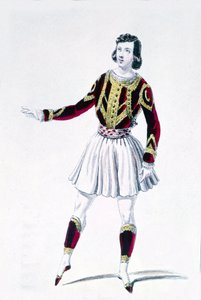 "द राइट्स ऑफ द लॉर्ड" में डांसर और कोरियोग्राफर मारियस पेटिपा (1818-1910) द्वारा अज्ञात कलाकार