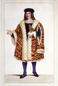 गिलाउम डी मोंटमोरेन्सी का चित्र (सीए. 1453 - 1531) 1830 का उत्कीर्णन। द्वारा अज्ञात कलाकार