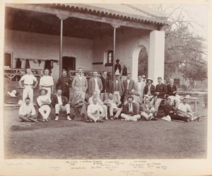 एक क्रिकेट मैच, पेशावर द्वारा अज्ञात फोटोग्राफर