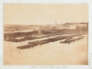 फ्लोरियन परेड, माल्टा, जून 1878 द्वारा अज्ञात फोटोग्राफर