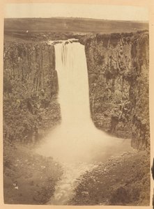 हाविक फॉल्स, उमगेनी नदी, नटाल प्रांत, दक्षिण अफ्रीका, 1882 लगभग द्वारा अज्ञात