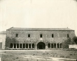 पलाज़ो डेला रैगियोन, पोम्पोसा एबी, एमिलिया-रोमाग्ना, इटली, सीए 1890 द्वारा अज्ञात फोटोग्राफर