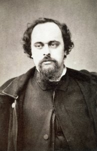 डांटे गेब्रियल रॉसेटी का पोर्ट्रेट (1828-1882) - लगभग 1860 द्वारा अज्ञात फोटोग्राफर