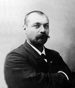 गेब्रियल बोनवालॉट (1853-1933), फ्रांसीसी खोजकर्ता और प्राच्यविद् का पोर्ट्रेट द्वारा अज्ञात फोटोग्राफर