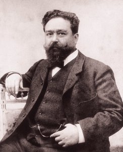 इसहाक अल्बेनिज़ का पोर्ट्रेट (1860-1909), स्पेनिश पियानोवादक और संगीतकार। फोटोग्राफी, 1886. फाउंडेशन अल्बेनिज़, मैड्रिड। द्वारा अज्ञात फोटोग्राफर