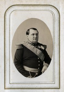 नेपोलियन जेरोम (नेपोलियन-जेरोम) बोनापार्ट (1822-1891) का पोर्ट्रेट। द्वारा अज्ञात फोटोग्राफर