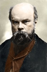 पॉल वेरलाइन का पोर्ट्रेट (1844-1896), फ्रांसीसी कवि। द्वारा अज्ञात फोटोग्राफर