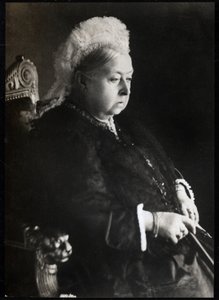महारानी विक्टोरिया का पोर्ट्रेट (विक्टोरिया आइरे) (1819-1901), ग्रेट ब्रिटेन और आयरलैंड के यूनाइटेड किंगडम की रानी। एफपीएल संग्रह। द्वारा अज्ञात फोटोग्राफर