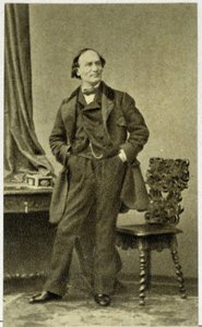1855 में रॉबर्ट हौडिन का पोर्ट्रेट (19वीं सदी का फ्रांसीसी जादूगर) द्वारा अज्ञात फोटोग्राफर