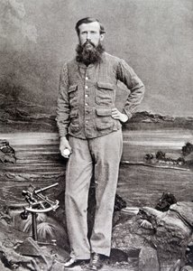 स्पीके का पोर्ट्रेट, ब्रिटिश एक्सप्लोरर (1827 - 1864) द्वारा अज्ञात फोटोग्राफर