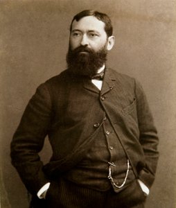 इतालवी चित्रकार ग्यूसेप डी नितिस का पोर्ट्रेट (1846-1884) फोटोग्राफी द्वारा अज्ञात फोटोग्राफर