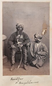 11वें बंगाल लांसर्स के रिसालदार द्वारा अज्ञात फोटोग्राफर