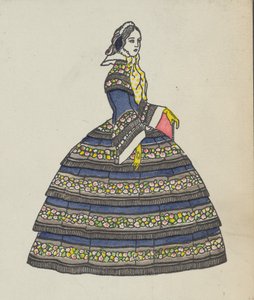 बाइडेर्मियर फैशन, 1908।