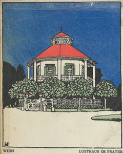 वियना: प्रेटर वीन में खुशी मंडप: लस्टहॉस इम प्रेटर, 1908।,