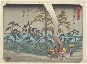 क्रमांक 9 हमामत्सु, 1847-1852 द्वारा Utagawa Hiroshige