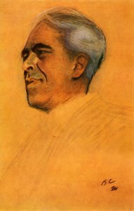 अभिनेता कॉन्स्टेंटिन सर्गेयेविच स्टैनिस्लावस्की का चित्र, 1911, 1965। द्वारा वैलेंटाइन सेरोव