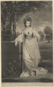 लेडी एलिजाबेथ कॉम्पटन, 1781।