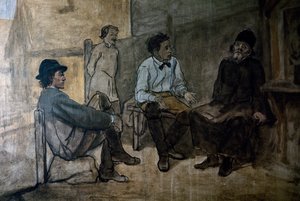वसीली पेरोव (1834-1882) द्वारा धर्म के बारे में विवाद। रूस, 20 वीं शताब्दी। द्वारा वासिली ग्रिगोरविच पेरोव