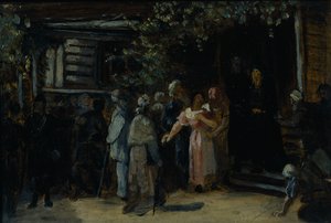 हरमिट का दौरा, 1870 के दशक द्वारा वासिली ग्रिगोरविच पेरोव