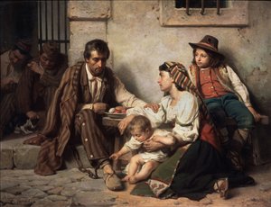 1868 में एक कैदी का परिवार