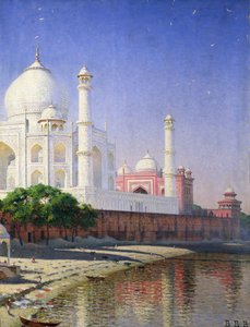ताजमहल (कैनवास पर तेल) द्वारा वासिलि वासिलिविच वीरश्चैगिन