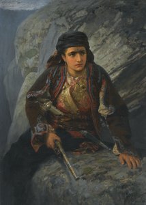 द लुकआउट, 1876 द्वारा वसीली दिमित्रिच पोलेनोव
