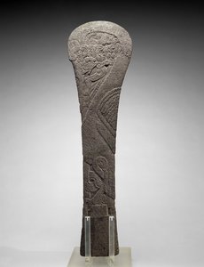 पाल्मा विथ ए वाटरबर्ड, 300-1200 ईस्वी (बेसाल्ट) द्वारा वेराक्रूज वेराक्रूज