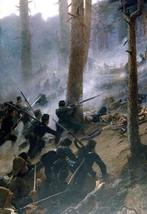 5 वीं गोरखा राइफल्स, अफगानिस्तान द्वारा दिसंबर 1878, c.1890 द्वारा पियवार कोटाल पर हमला