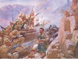 दार्गई की आंधी, चित्रण इंग्लैंड के इतिहास से 1900 के दशक