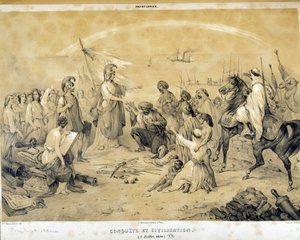 विजय और सभ्यता: उपनिवेशवाद का रूपक - एडम द्वारा द्वारा विक्टर एडम