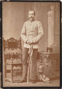 रुडोल्फ, ऑस्ट्रिया के क्राउन प्रिंस 1858-1889, 1888। द्वारा विक्टर एंगरर