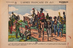 1815 में फ्रांसीसी सेना, वाटरलू, c.1920