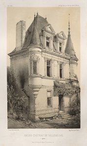 ... पी एल। 9, पूर्व चेटो डी विलेन्यूवे योने, 1860। द्वारा विक्टर पेटिट