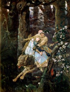 Tsarevich इवान राइडिंग द ग्रे वुल्फ, 1889