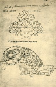 चर्च योजना और स्लीपिंग एपोस्टल, 1220-1240, 1943।