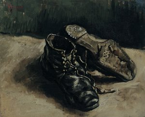 जूते की एक जोड़ी, 1886 द्वारा विन्सेंट वैन गॉग