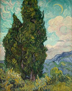 cypresses द्वारा विन्सेंट वैन गॉग