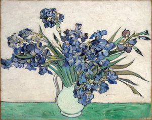 irises द्वारा विन्सेंट वैन गॉग