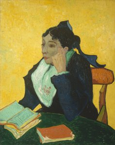 LArlésienne: मैडम जोसेफ-मिशेल गिनोक्स मैरी जूलियन, 1848-1911, 1888-89। द्वारा विन्सेंट वैन गॉग