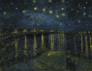 द स्टार्री नाइट, 1888 द्वारा Vincent van Gogh