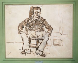 जौव, बैठा, 1888 द्वारा विन्सेंट वैन गॉग