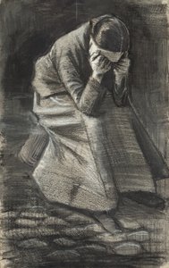 वीपिंग वुमन, 1883 द्वारा विन्सेंट वैन गॉग