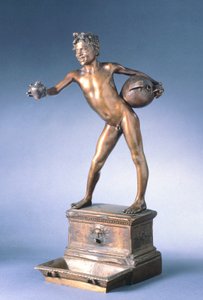 जल वाहक, विन्सेन्ज़ो जेमिटो द्वारा (1852-1929), कांस्य, 25 सेमी