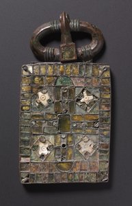 बेल्ट बकसुआ, c.525-560 द्वारा Visigothic