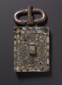 बेल्ट बकसुआ, c.525-560 द्वारा Visigothic