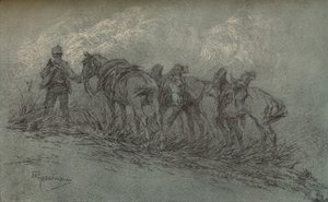 विटोरियो गुकासिमनी द्वारा चाक अध्ययन, c1900 द्वारा विटोरियो गुआसीमन्नी