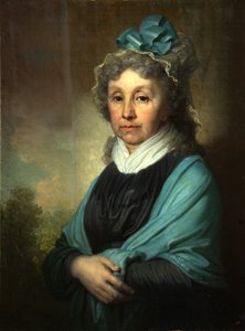 एना सर्जयेवना बेजोब्राजोवा का पोर्ट्रेट, 1790 का अंत द्वारा व्लादिमीर लुइच बोरोविकोवस्की